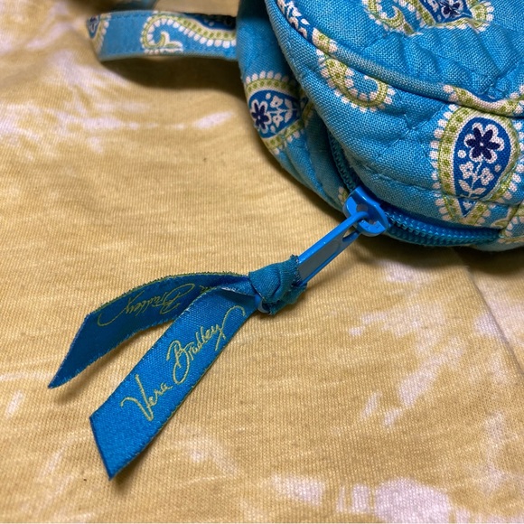 Vera Bradley Bermuda Blue Small Mini Bitty Little Bag Retired CUTE! - Picture 6 of 13